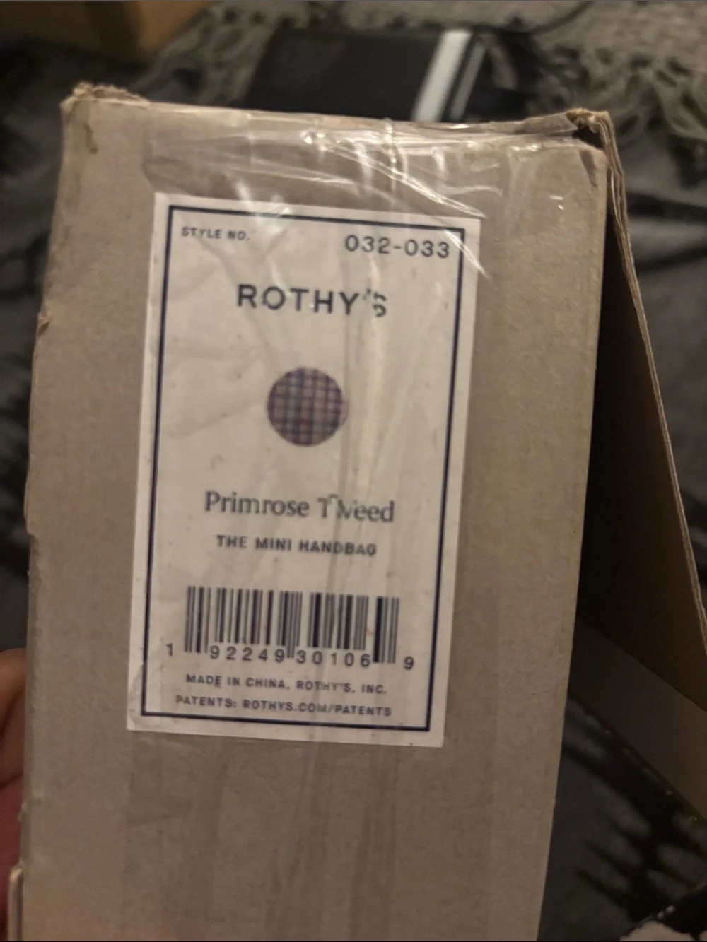 Rothy‘s the Mini Handbag Primrose Tweed